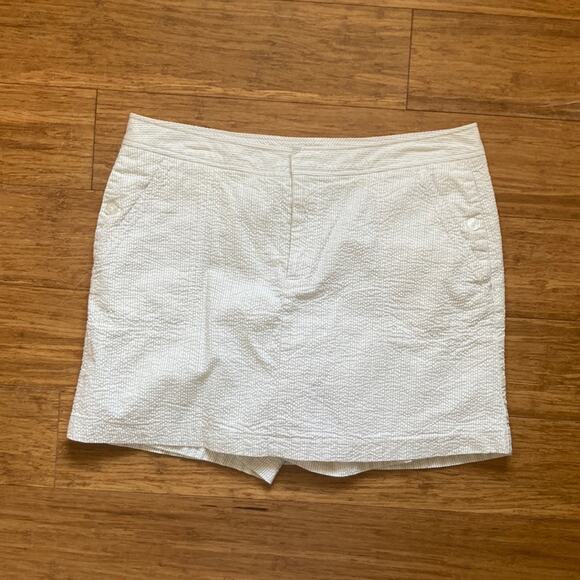 Dockers Cotton Seersucker Skort, Size 8 - Picture 1 of 9